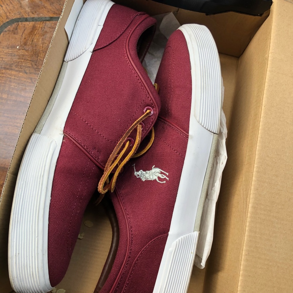 COPY - Polo Ralph Lauren shoes size 13 canvas fax…